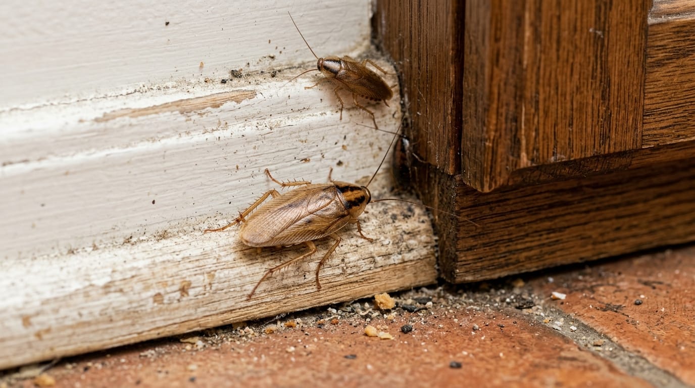 German Cockroach Infestation Identification in Owasso Home